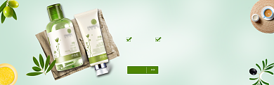 美容美妆水润养生护肤品宣传banner背景
