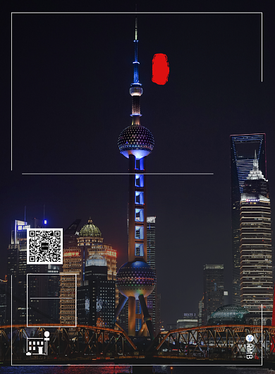 东方明珠迪士尼上海纯玩旅游宣传印刷海报背景