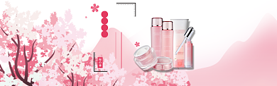 粉色樱花梦幻淘宝banner背景