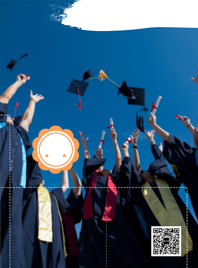 成人教育培训宣传单设计背景