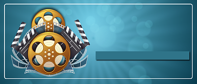 创意复古戛纳电影节海报微信公众号素材图片背景