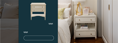 天猫家具建材床头柜柜子上新优惠活动淘宝banner背景