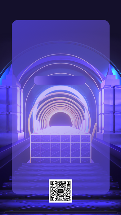 跨年夜狂欢节倒计时手机海报背景