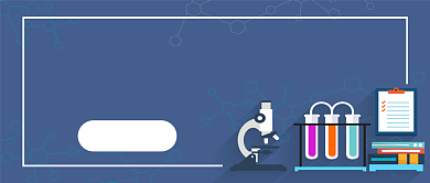 医疗健康矢量深蓝色西医常识公众号首图背景