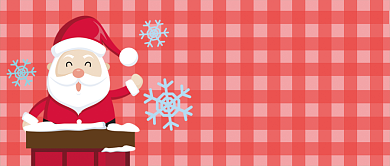 圣诞快乐送礼物公众号首图背景