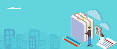 培训教育在线辅导宣传首图背景