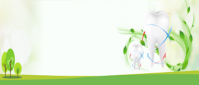 绿色清新口腔癌公众号首图背景