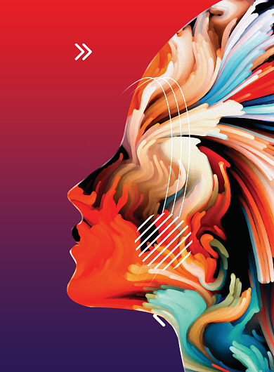 紫色大气音乐节演唱厅印刷海报背景