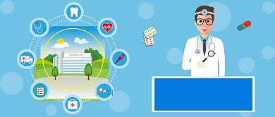 疾病预防医疗健康漫画公众号首图背景