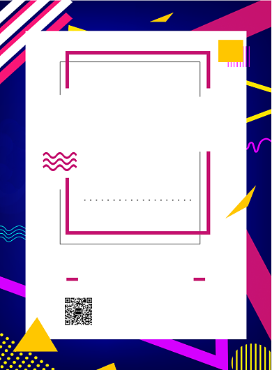 时尚扁平化渐变盛大开业宣传海报背景