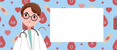 创意健康医疗癌症首图背景