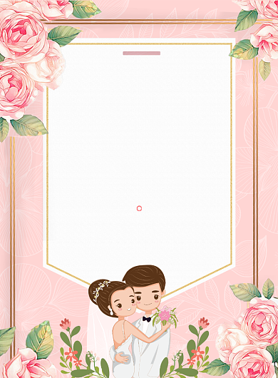 婚纱摄影店宣传广告印刷海报背景