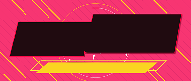 黄色节日双十二五折击破低价公众号首图背景