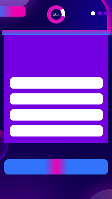 创意APP答题选择题界面海报背景