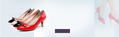 轻奢高跟鞋促销淘宝banner背景