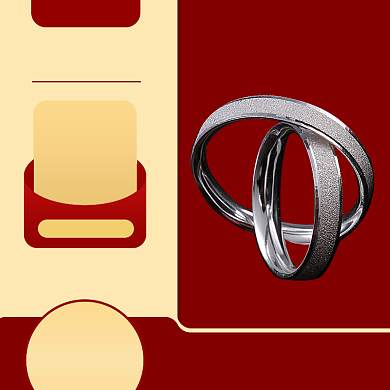 年货节双十二珠宝配饰促销主图直通车推广图背景