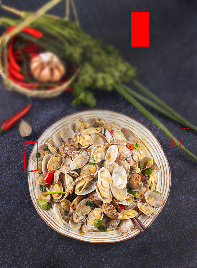 摄影风美味花甲优惠印刷海报背景