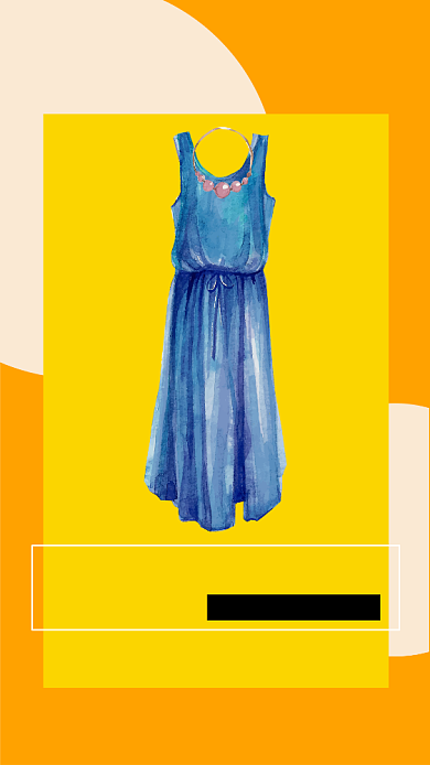 春季新装宣传海报背景