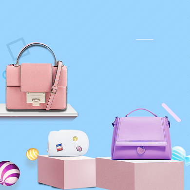 冬季包包促销电商淘宝主图背景