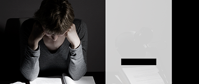 关爱抑郁症公众号首图背景