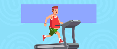 清新-运动健身公众号首图背景