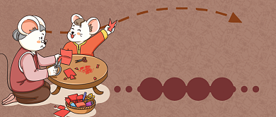 春节习俗首图背景