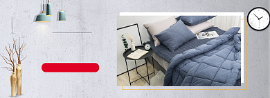 床北欧简约灰色家具沙发海报背景