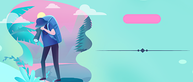 平面卡通世界旅游日广告微信公众号素材图片背景