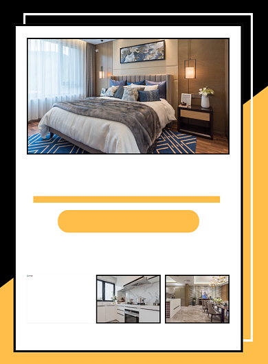 家具装修促销宣传广告印刷海报背景