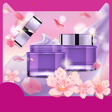 面霜淘宝直通车图片背景