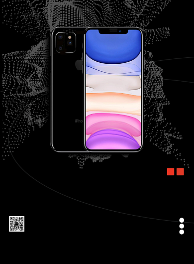 苹果新品发布会印刷海报背景