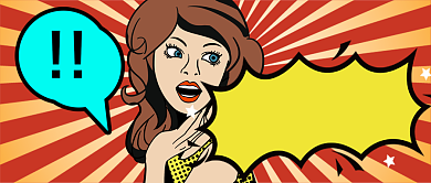 创意波普风格双十一公众号首图背景