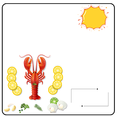海鲜美食淘宝直通车图片背景