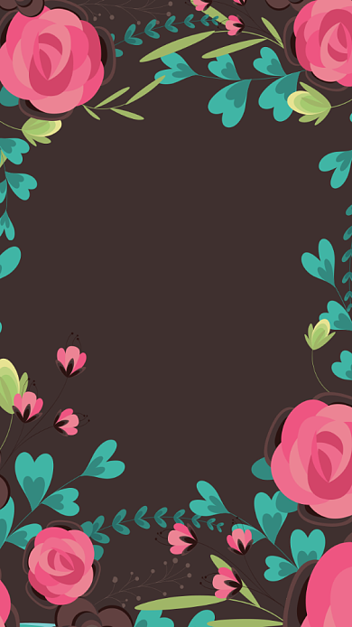 简约创意婚礼邀请海报背景