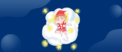 晚安问候祝福公众号首图背景