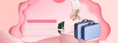 女士包袋海报banner背景