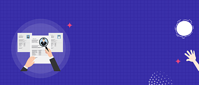 企业招聘蓝色商务风新媒体配图背景