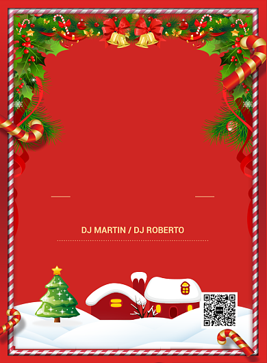 红色喜庆圣诞快乐宣传促销海报背景