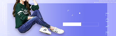 女装淘宝banner背景