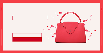 红色简约双十二女包促销电商海报背景