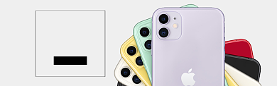 白色简洁手机iphone11预约淘宝banner背景