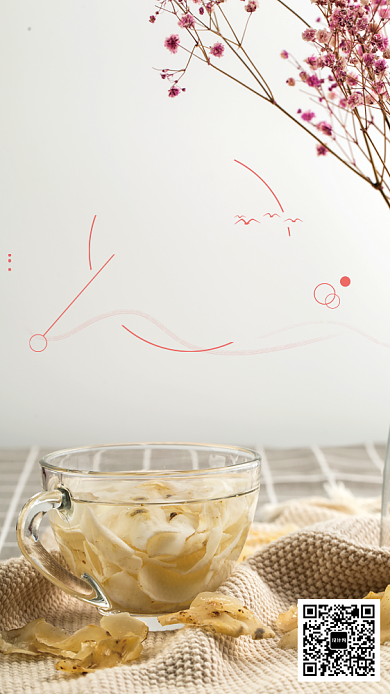 创意时尚摄影日签海报背景