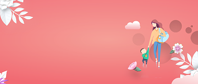 感恩母亲节促销活动微信公众号素材图片背景