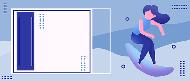 少儿滑板培训公众号首图背景