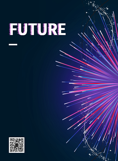 科技创新未来科技峰会创意印刷海报背景