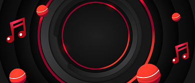 音乐社团招新公众号首图背景