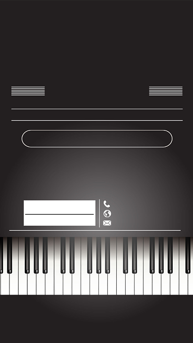 钢琴培训简约大气招生宣传海报背景