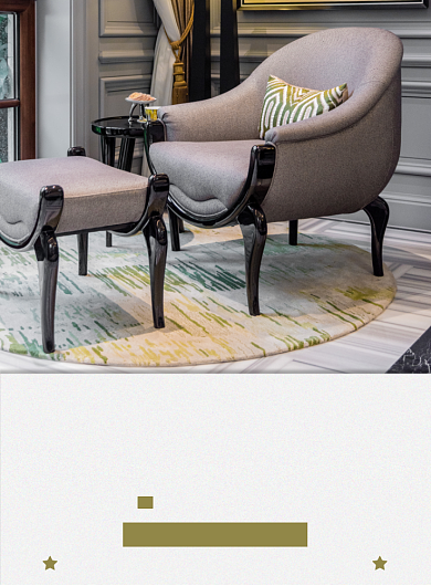 简约温馨典雅家具定制印刷海报背景