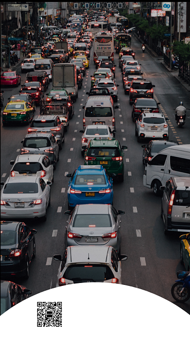 简约创意春运回家手机海报背景