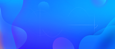 蓝色渐变时尚人工智能展览会微信公众号素材图片背景